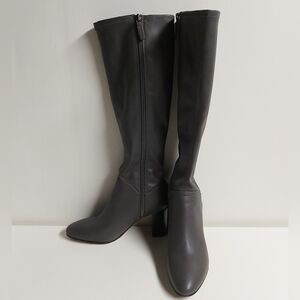 Franco Sarto grey long boots, size 6
